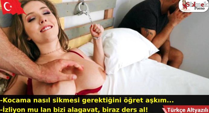 Eleman karısını başkası sikerken izlemekten hoşlanıyormuş